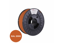 C-Tech 3DF-P-ASA1.75-2000 3D filament, PREMIUM LINE, ASA, żółto-pomarańczowy, RAL2000, 1,75mm, 1kg