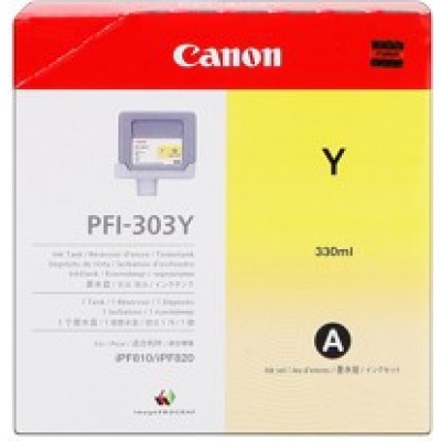 Canon PFI-303Y żółty (yellow) tusz oryginalna