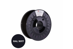 C-Tech 3DF-P-PLA1.75-9017 3D filament, PREMIUM LINE, PLA, ruch drogowy czarny, RAL9017, 1,75mm, 1kg