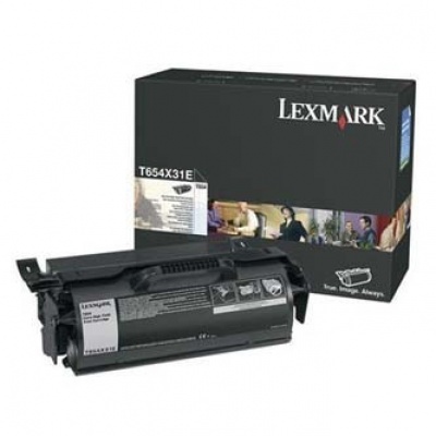 Lexmark T654X31E czarny (black) toner oryginalny
