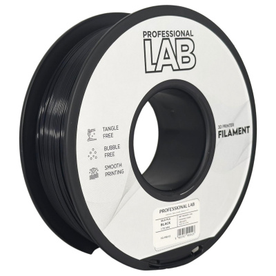 Professional Lab FG-P88-E1, 3D filament, PLA Silk, 1,75mm, 1000g, Czarny (Black)