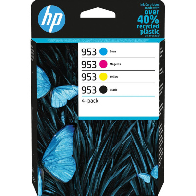 HP 953 6ZC69AE kolorowa (CMYK) sada tusz oryginalna