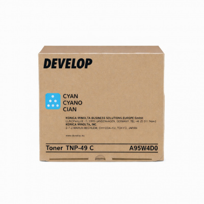 Develop TNP-49C A95W4D0 błękitny (cyan) toner oryginalny