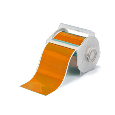 Brady GM Tape B-7569 Orange 100mm x 30m / 120962, etykiety, GlobalMark Indoor/Outdoor Vinyl Tape, 101.00 mm x 30 m