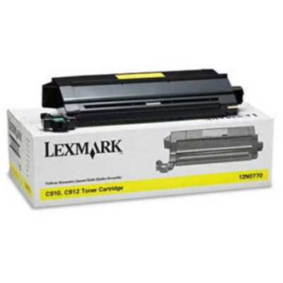 Lexmark 10E0042 żółty (yellow) toner oryginalny