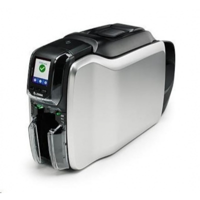 Zebra ZC300 Bundle ZC31-000CQ00EM00 drukarka kart plastikowych, single sided, 12 dots/mm (300 dpi), USB, Ethernet, display, cardStudio