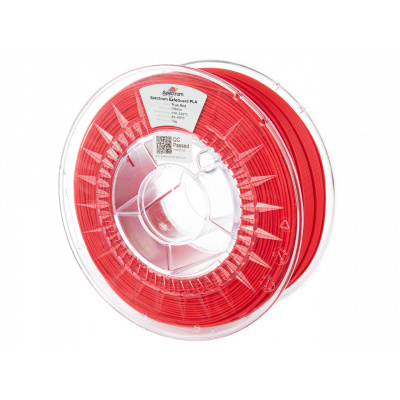 Spectrum 81559 3D filament, SafeGuard PLA, 1,75mm, 1000g, Czerwony (True red)