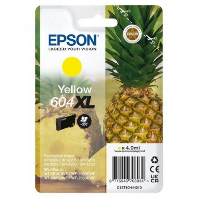 Epson 604XL T10H440 C13T10H44010 żółty (yellow) tusz oryginalna