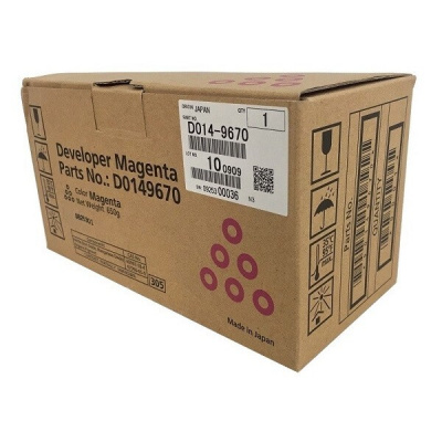 Ricoh D0149670 purpurowy (magenta) oryginalny deweloper