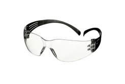 3M SecureFit 100 Ochranné brýle, černá obruba, AS, čirý zorník, (SF101AS-BLK-EU)