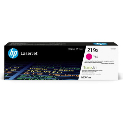 HP 219X W2193X purpurowy (magenta) toner oryginalny