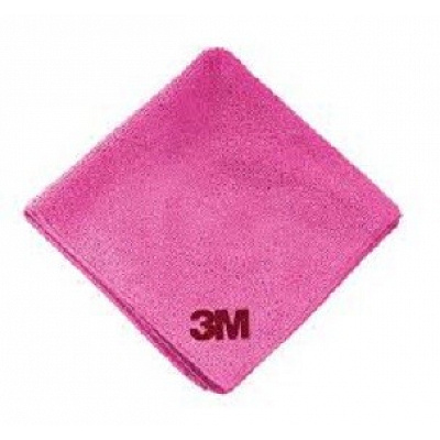 3M Perfect-it™ Miękka ściereczka polerska, różowa, 32 cm x 36 cm (50489)