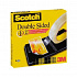 3M Scotch Dwustronna taśma klejąca do pakowania wielu rodzajów paczek, przezroczysta, 12 mm x 33 m (665)