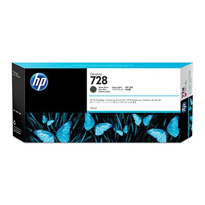 HP 728 F9J68A matowa czarna (matte black) tusz oryginalna