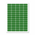 Etykiety samoprzylepne 38 x 21,2 mm, 65 etykiet, A4, 20 arkusze, zielony