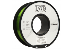 Professional Lab FG-P198-E1, 3D filament, PETG, Transparent Green, 1kg, 1,75mm