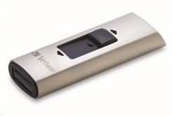 Verbatim 47690 Pamięć flash Store 'n' Go, 128GB, SSD Vx400, USB 3.0, srebrny