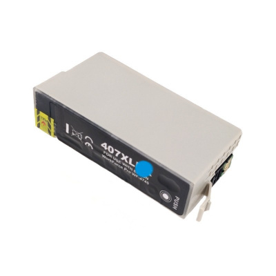 Epson 407XL T07U2 błękitny (cyan) tusz zamiennik