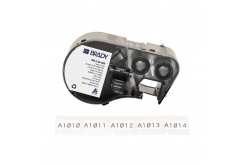 Brady M4-130-499 / 170802, 20.96 mm, Nylon, czarny druk / biały podkład