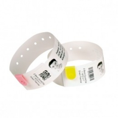 Zebra 10012712-4 Z-Band fun, opaski na rękę, zielona