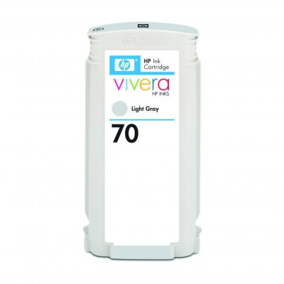 HP 70 C9390A jasno błękitny (light cyan) tusz oryginalna
