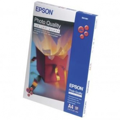 Epson S041061 Photo Quality InkJet Paper, papier fotograficzny, matowy, biały, A4, 104 g/m2, 720dpi, 100 szt.