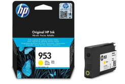 HP č.953 F6U14AE żółty (yellow) tusz oryginalna