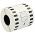 Brother DK-22212, 62mm x 15,24m, plastikowe, białe, kompatybilne taśmy