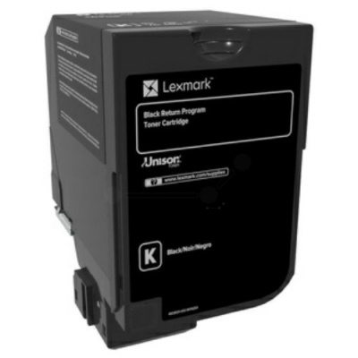Lexmark 74C2SKE czarny (black) toner oryginalny