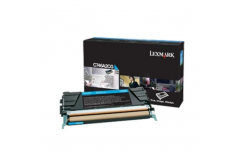 Lexmark C746A3CG błękitny (cyan) toner oryginalny