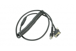 Zebra connection cable CBA-R02-C09PAR, RS-232