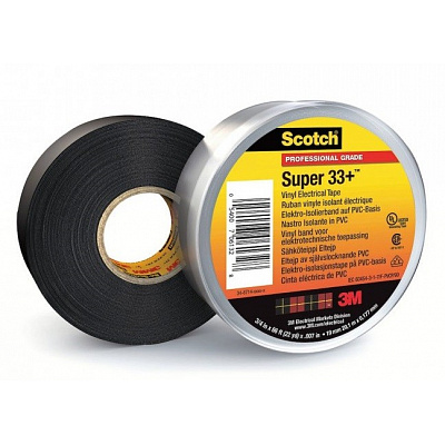 3M 33+ Scotch Super taśma izolacyjna PVC najwyższej jakości 19 mm x 6,1 m