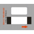 Niimbot A2G88588201, 14x30mm, 210szt., przezroczyste etykiety samoprzylepne