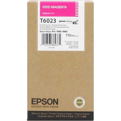 Epson T602300 purpurowy (vivid magenta) tusz oryginalna