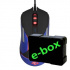 E-blue Mysz Auroza Gaming V2 EMS668BKAA-IU, 5000DPI, optyczna, 6 przycisków, przewodowy USB, czarny, gamingowa, e-box