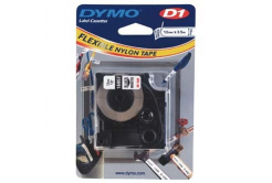 Dymo D1 16957, S0718040, 12mm x 3,5 m, czarny druk / biały podkład, taśma oryginalna