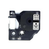 Taśma zamiennik Dymo 45010, S0720500, 12mm x 7m czarny druk / przezroczysty podkład