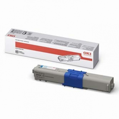 OKI 44469724 błękitny (cyan) toner oryginalny
