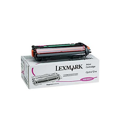 Lexmark 10E0041 purpurowy (magenta) toner oryginalny