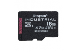 Kingston karta pamięci Industrial C10, 16GB, micro SDHC, SDCIT2/16GBSP, UHS-I U3 (Class 10), V30, A1, pSLC karta