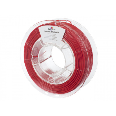 Spectrum 80566 3D filament, S-Flex 85A, 1,75mm, 250g, Czerwony (Bloody red)