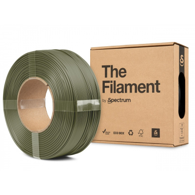 "The Filament" by Spectrum TF-24159, ReFill, PLA Matte, 1,75mm, 1000g, Zielony (Camo green)