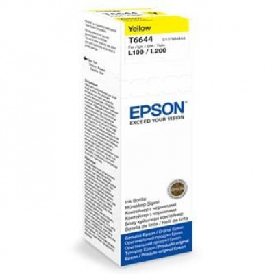 Epson T66444A C13T66444A żółty (yellow) tusz oryginalna