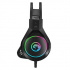 Marvo HG8901, słuchawki z mikrofonem, regulacja głośności, czarne, USB