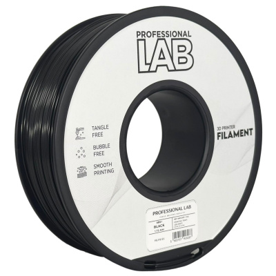 Professional Lab FG-P1-E1, 3D filament, ABS+, 1,75mm, 1000g, Czarny (Black)