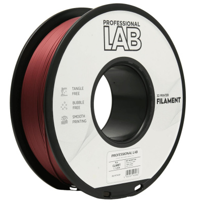 Professional Lab FG-P174-E1, 3D filament, PLA, 1,75mm, 1000g, Czerwony (Claret)