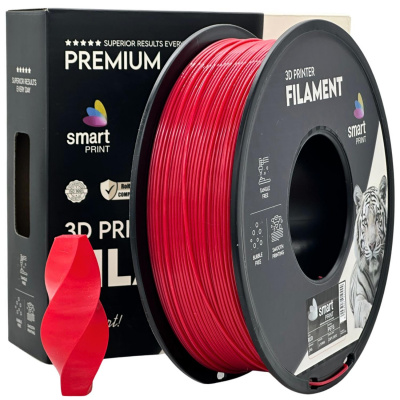Smart Print FG-S30-E1, 3D filament, PETG, 1,75mm, 1000g, Czerwony (Red)