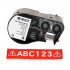 Brady M4C-1000-595-RD-WT / 170837, 25.40 mm x 7.62 m, Winyl, biały druk / czerwony podkład