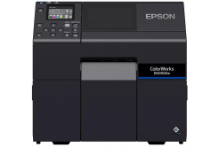 Epson ColorWorks D6000 (Ae) C31CL90102 kolorowa drukarka etykiet, cutter, disp., USB, Ethernet, black