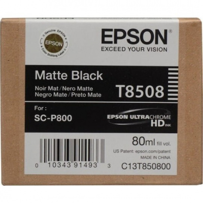 Epson T8508 C13T85080N matowy czarny (matte black) tusz oryginalna